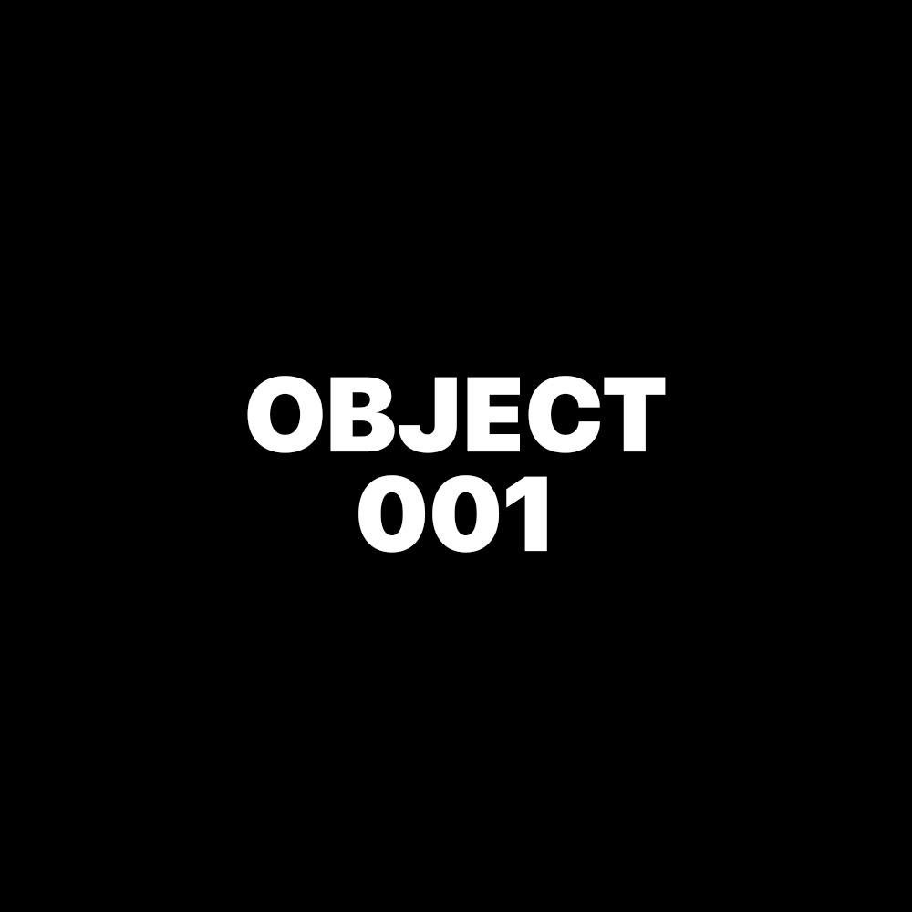 OBJECT 001