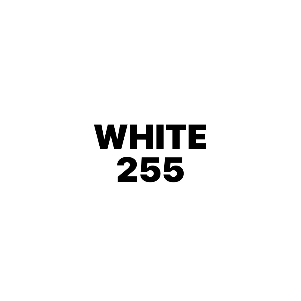 WHITE 255