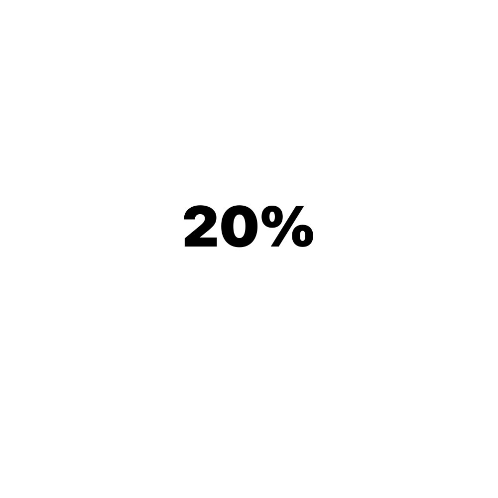 20%